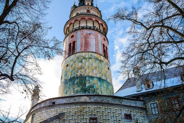 czech republic, český krumlov, city, historic center, krumlov, castle, buildings, roofs, cesky, travel, historical, houses, old, ancient, architecture, middle ages, panorama, bohemia