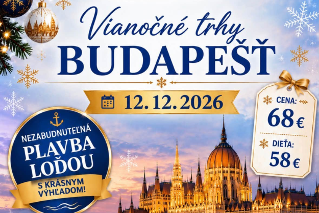 Vianočné trhy Budapešť